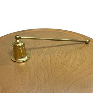 Vintage‎ Brass Candle Snuffer Bell Extinguisher Perfect Decor